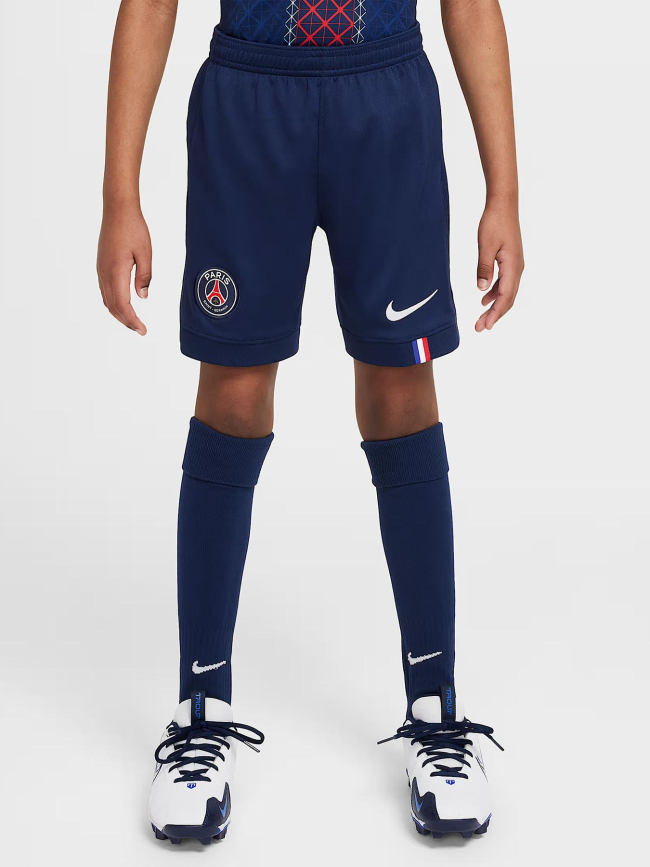 Short de football psg domicile 25/26 bleu enfant - Nike