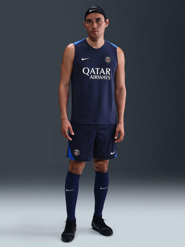 Short d'entrainement de football psg 25/26 bleu homme - Nike