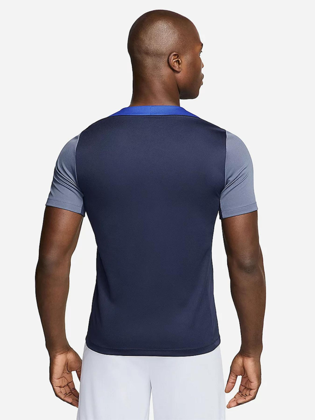 Haut d'entraînement manches courtes psg 25/26 bleu homme - Nike