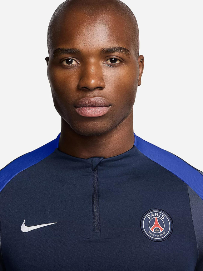 Haut d'entrainement de football psg 25/26 bleu homme - Nike
