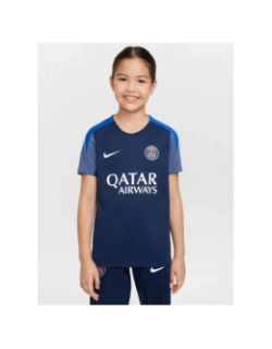 Haut d'entrainement manches courtes psg 25/26 bleu enfant - Nike