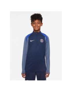 Haut d'entrainement de football psg 25/26 bleu enfant - Nike