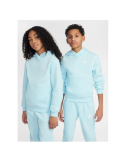 Sweat à capuche nsw club fleece bleu ciel enfant - Nike