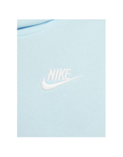 Sweat à capuche nsw club fleece bleu ciel enfant - Nike
