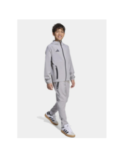 Veste tiro 25 competion vis tech gris enfant - Adidas