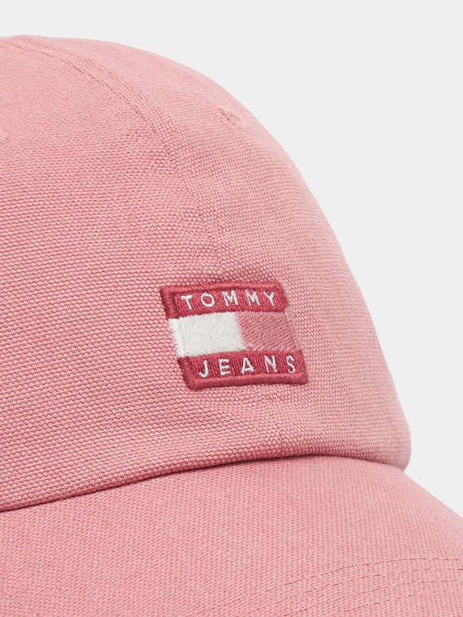Casquette heritage canvas rose femme - Tommy Jeans