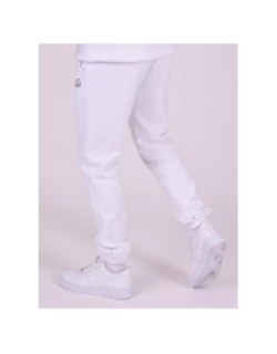 Jogging classique logo brodé blanc homme - Project X Paris