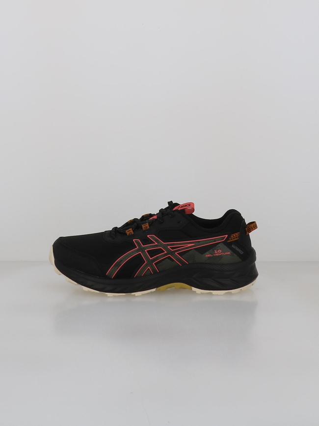 Chaussures de trail gel venture 10 noir rose femme - Asics
