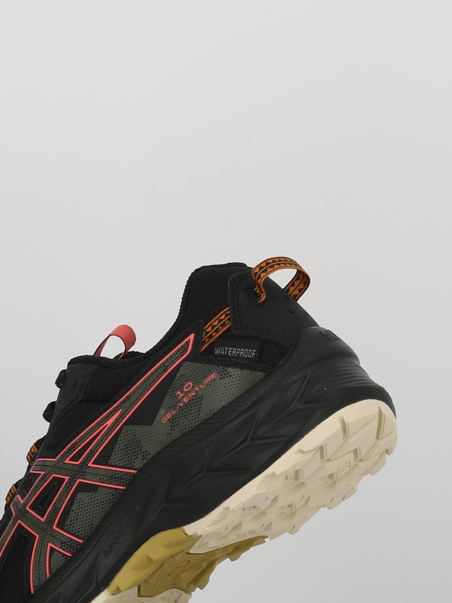 Chaussures de trail gel venture 10 noir rose femme - Asics