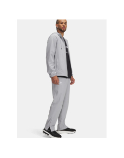 Pantalon jogging coupe vent ua rival woven gris homme - Under Armour