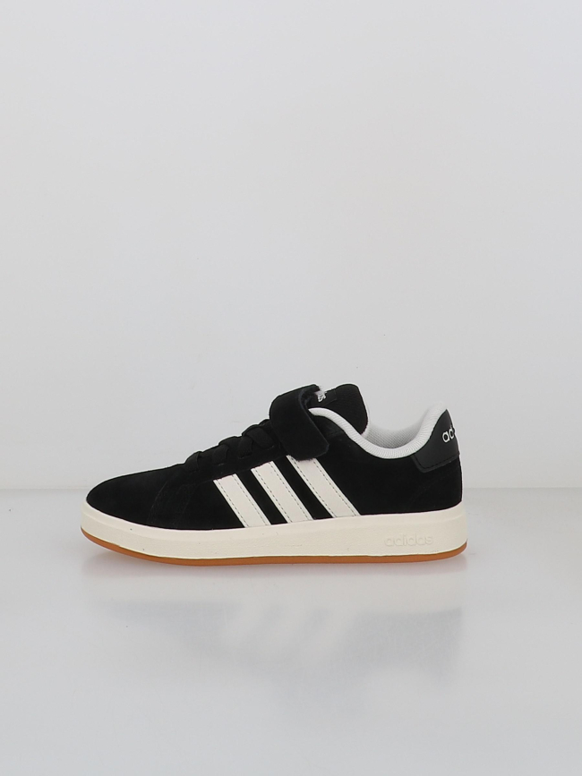 Baskets à scratch grand court 00s el noir enfant - Adidas