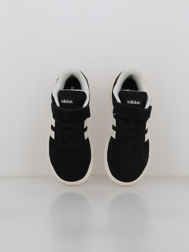 Baskets à scratch grand court 00s el noir enfant - Adidas