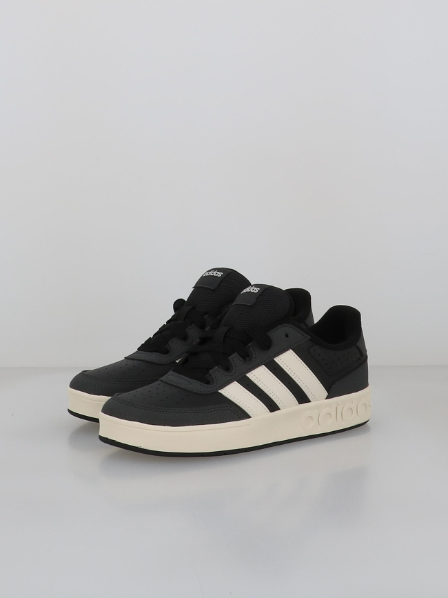 Baskets breakbase noir blanc enfant - Adidas