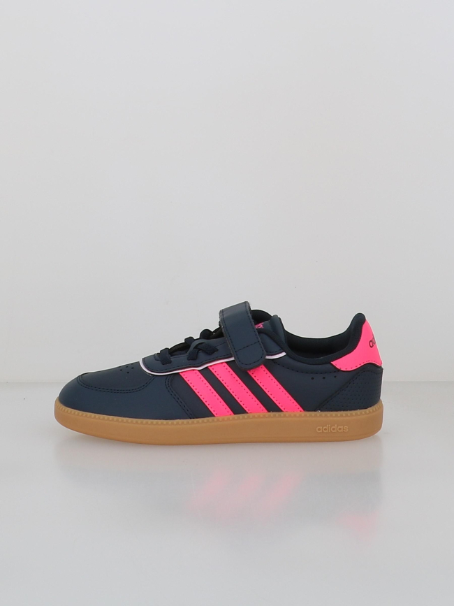 Baskets à scratch breaknet sleek bleu marine enfant - Adidas