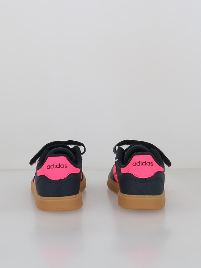 Baskets à scratch breaknet sleek bleu marine enfant - Adidas