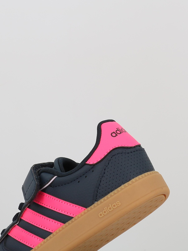 Baskets à scratch breaknet sleek bleu marine enfant - Adidas