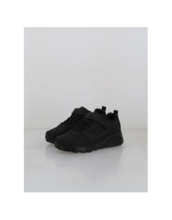 Baskets à scrach uno lite donex noir enfant - Skechers