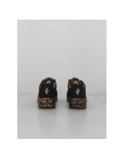 Baskets uno loving love noir doré femme - Skechers