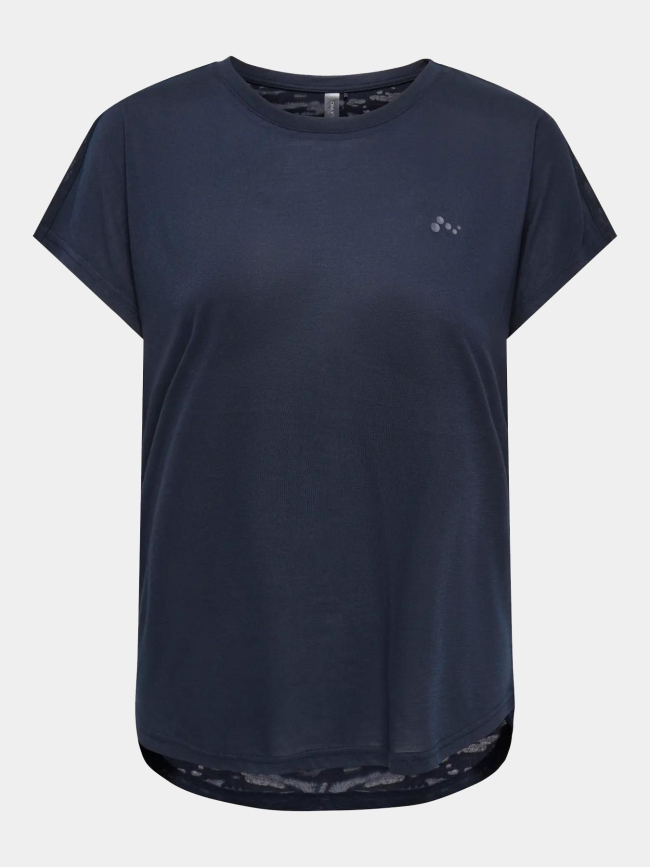 T-shirt de sport onpaub-sage bleu marine femme - Only