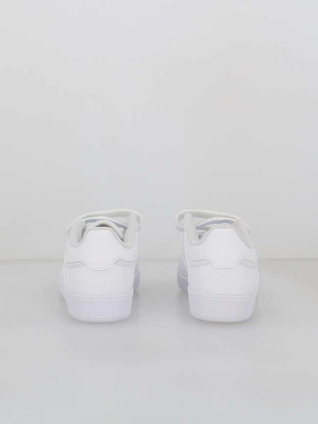 Baskets à scratch hoops 4.0 cf blanc enfant - Adidas