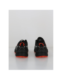 Chaussures de trail pre venture 9 gs noir rouge enfant - Asics