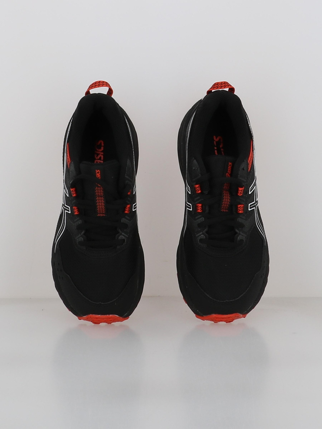 Chaussures de trail pre venture 9 gs noir rouge enfant - Asics