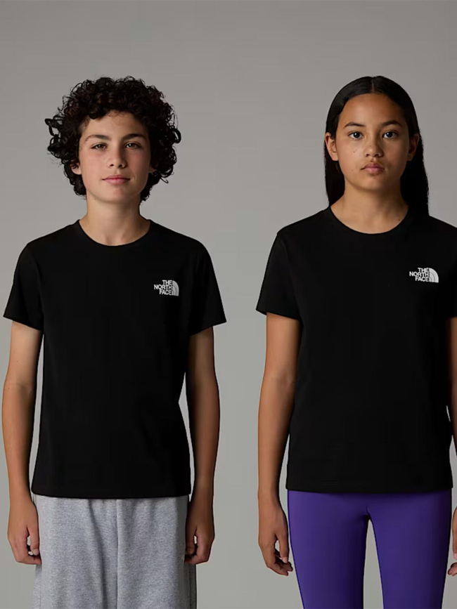 T-shirt simple dome noir enfant - The North Face