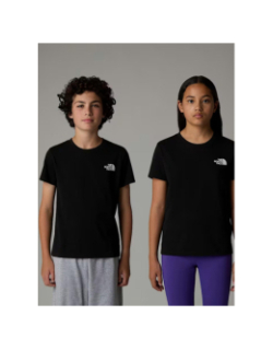 T-shirt simple dome noir enfant - The North Face