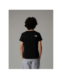 T-shirt simple dome noir enfant - The North Face