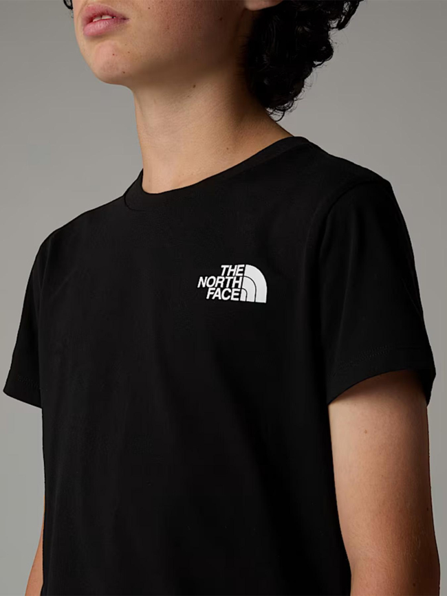 T-shirt simple dome noir enfant - The North Face