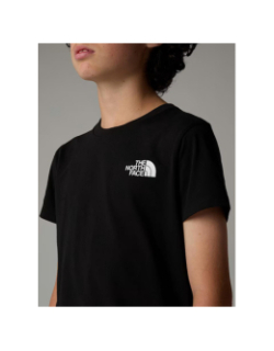 T-shirt simple dome noir enfant - The North Face
