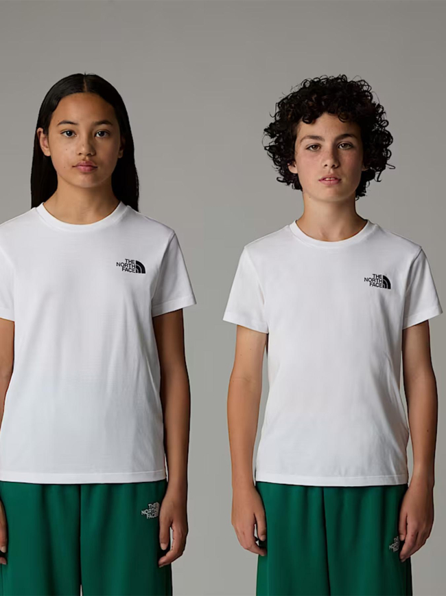 T-shirt simple dome blanc enfant - The North Face