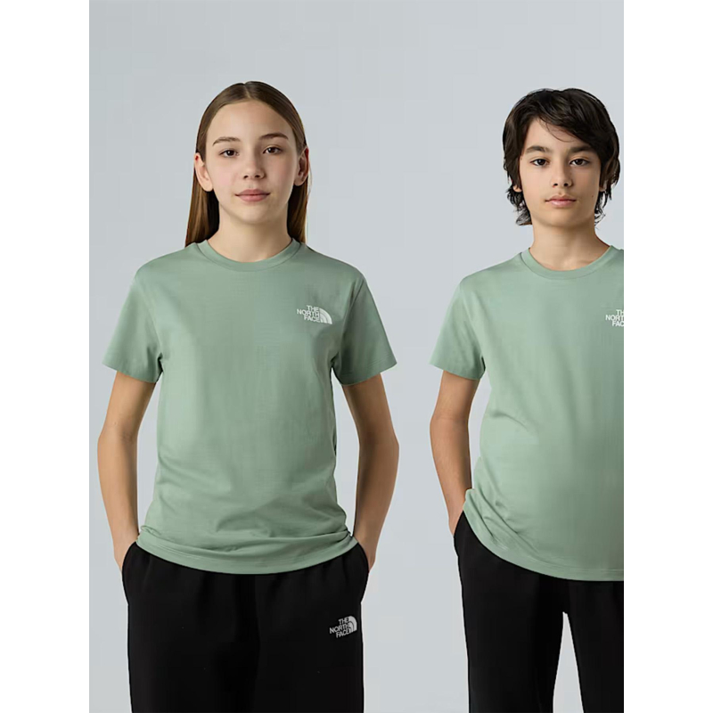 T-shirt simple dome kaki enfant - The North Face