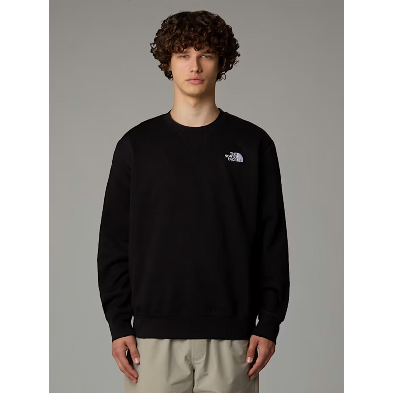 Sweat à col rond essential relaxed noir homme - The North Face