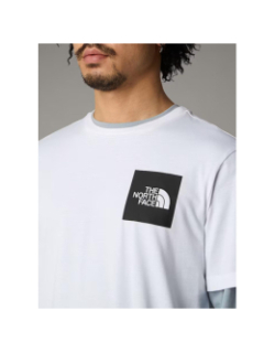 T-shirt à manches courtes fine blanc homme - The North Face