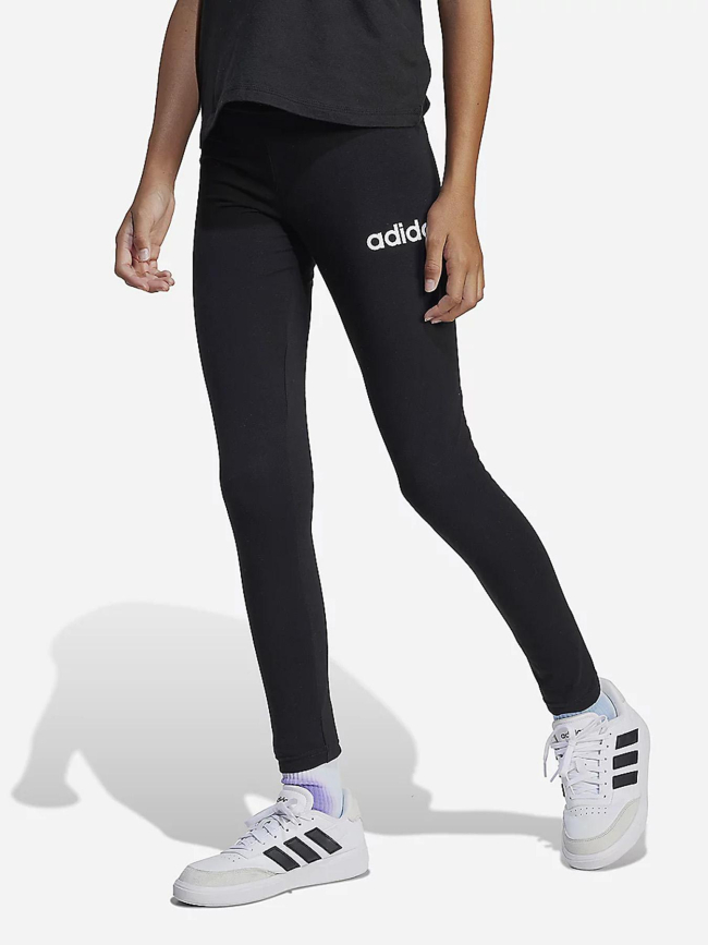 Legging de sport jg lin leg 230 noir fille - Adidas