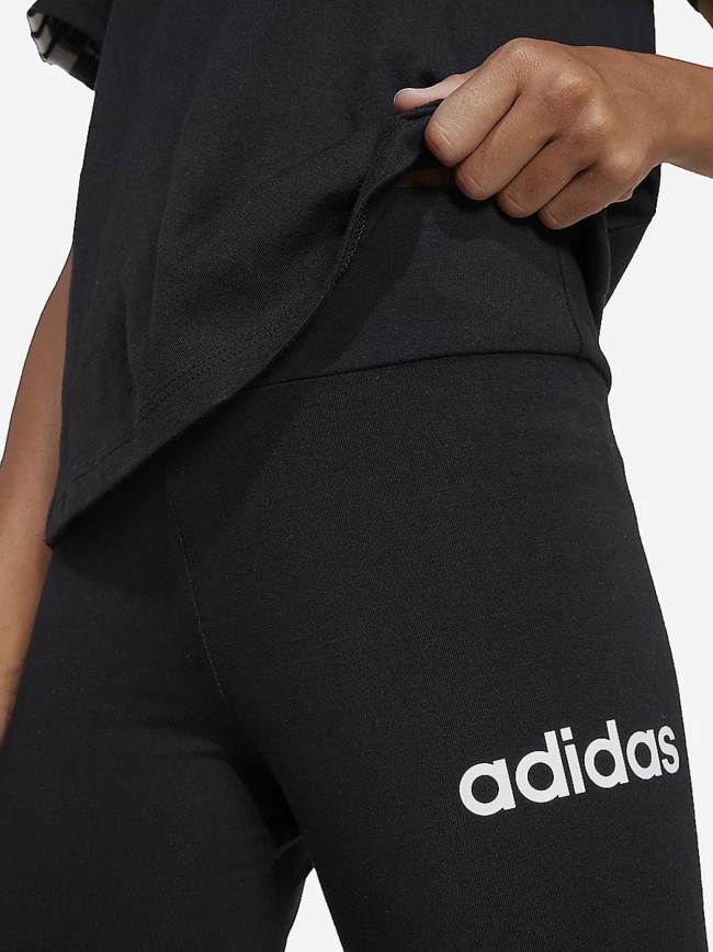 Legging de sport jg lin leg 230 noir fille - Adidas