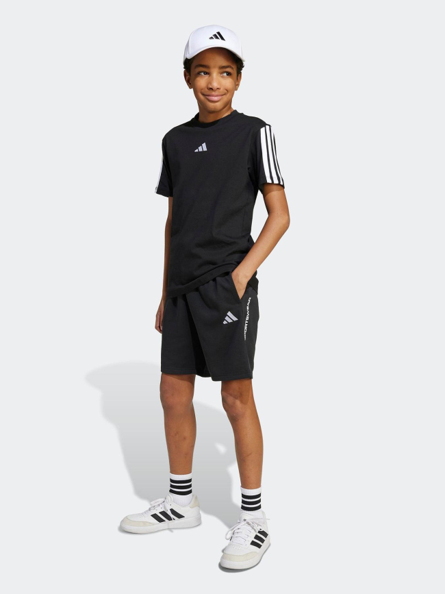 Short de sport b ft noir enfant - Adidas