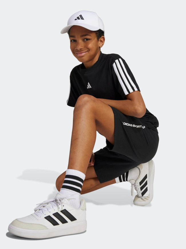 Short de sport b ft noir enfant - Adidas