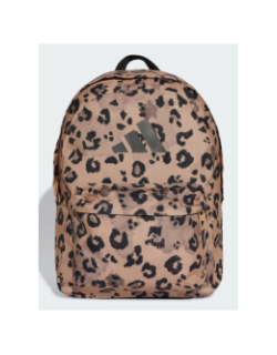 Sac à dos léopard à logo 3 bandes marron - Adidas