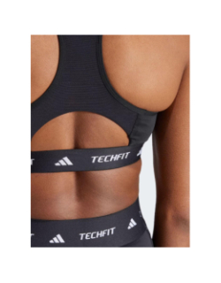 Brassière de sport techfit noir femme - Adidas