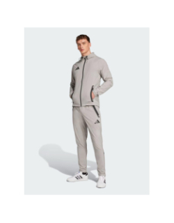 Pantalon tiro 25 competition vis tech travel gris enfant - Adidas