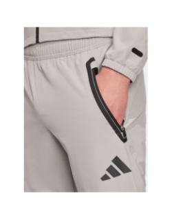 Pantalon tiro 25 competition vis tech travel gris enfant - Adidas