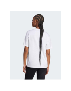 T-shirt lounge slide graphic blanc femme - Adidas