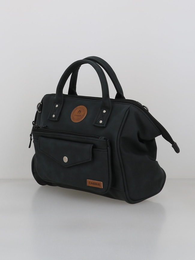 Sac crossbody adventurer le havre noir femme - Cabaïa