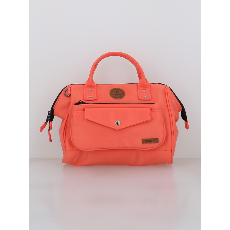 Sac crossbody adventurer bari orange femme - Cabaïa