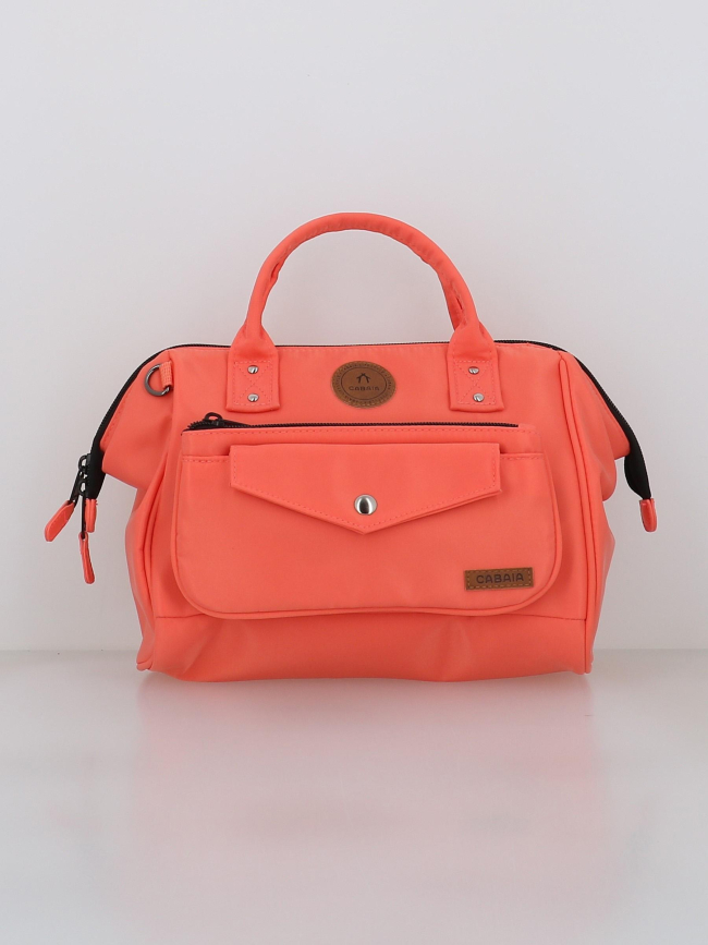 Sac crossbody adventurer bari orange femme - Cabaïa