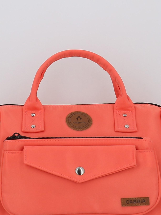Sac crossbody adventurer bari orange femme - Cabaïa