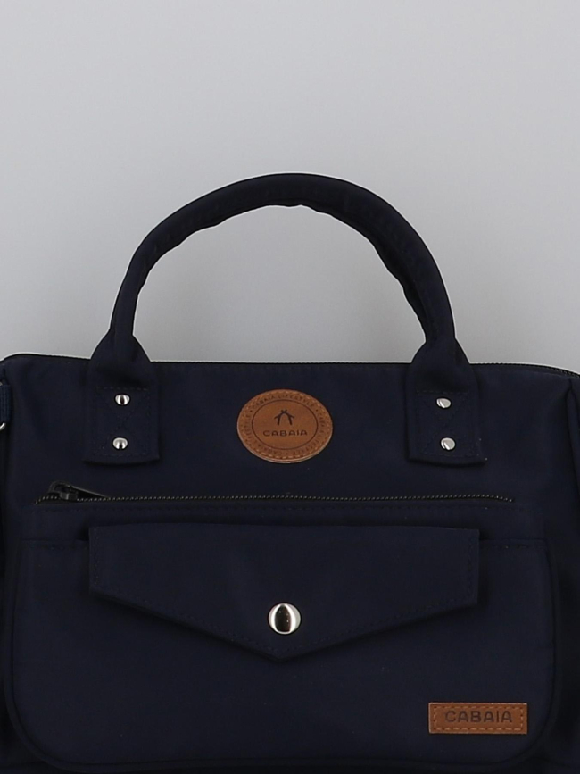 Sac crossbody adventurer nara bleu marine femme - Cabaïa