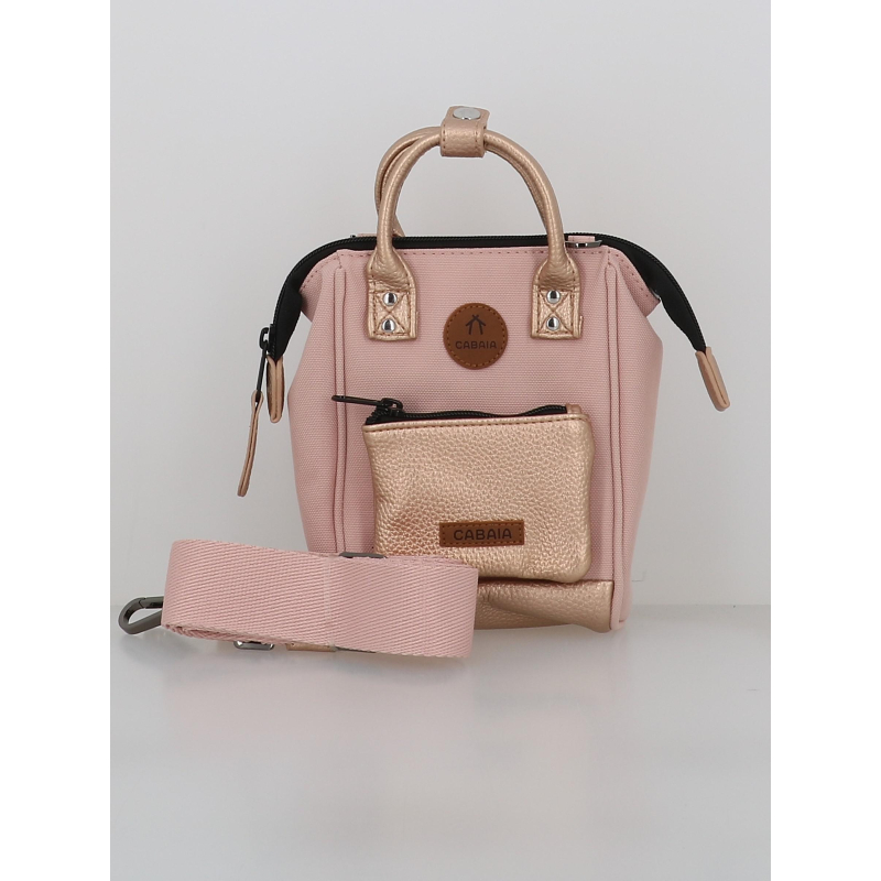 Sac bandoulière nano queretaro rose - Cabaïa
